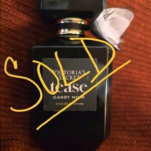 SOLD-Victoria's Secret Black Perfume Bottle